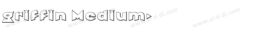 griffin Medium字体转换
